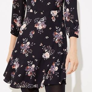 loft wildflower flounce dress